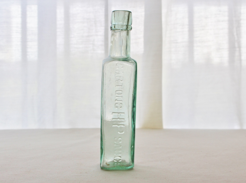 イギリスアンティークガラス瓶 No.1847 | 木の雑貨とアンティーク家具修理｜フォーキー
